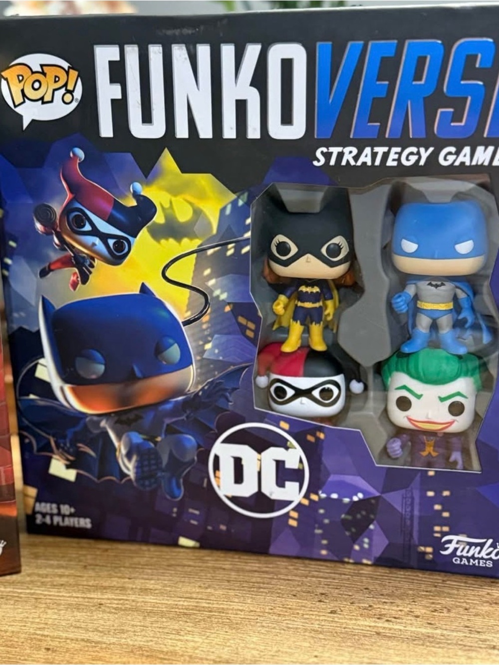 Funko FunkoVerse DC Mini Figures - Black, Blue, Yellow, Green